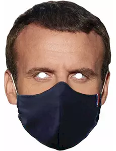 Kartongmask president med mask