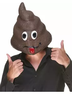 Latexmask bajs vuxen