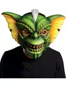 Grön Gremlins™-mask vuxen