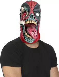 Heltäckande Deadpool™ zombiemask vuxen