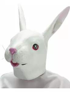 Latexmask kanin vuxen
