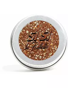 Biologiskt nedbrytbara metallorange paljetter - Si si la paillette