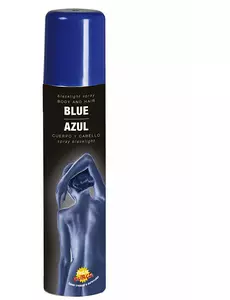 Blått glittersprej för kroppen 75 ml