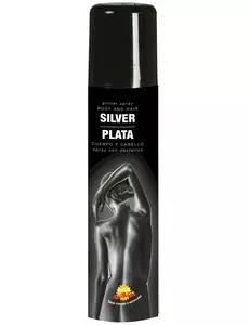 Svart glitterkroppsspray 75 ml