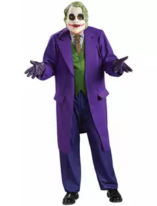 Lyxmaskeraddräkt Joker Dark Knight™ vuxen, Storlek: Medium