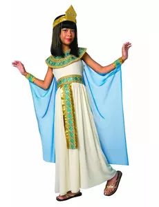 Maskeraddräkt egyptisk drottning flicka, Storlek: 5-7 år (128 cm)