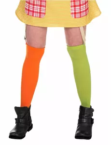 Pippi Långstrump™-strumpor dam, Storlek: Large - XX-Large