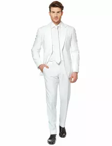 Mr. Blanc-maskeraddräkt Opposuits™, Storlek: Small/Medium (EU 48)