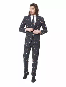 Mr. Pac-Man™ maskeraddräkt herr Opposuits™, Storlek: Medium (EU 48-50)