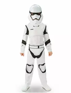 Klassisk StormTrooper Star Wars VII™-maskeraddräkt barn, Storlek: 5-6 år (110 till 116 cm)