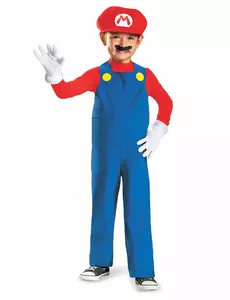 Mario™-maskeraddräkt barn, Storlek: 2 år (84-91 cm)