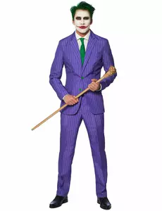 Mr. Joker™-kostym vuxen Suitmeister™, Storlek: Medium (EU 48-50)