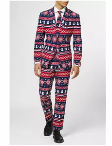 Mr. Nordic Xmas-maskeraddräkt herr Opposuits™, Storlek: Medium (EU 48-50)