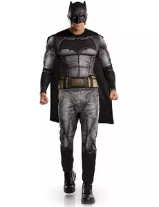 Batman Justice League ™ maskeraddräkt vuxen, Storlek: X-Large