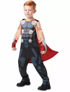 Klassisk Thor™-maskeraddräkt från animerad serie barn, Storlek: 5-6 år (110-116 cm)
