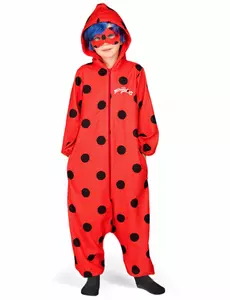 Ladybug™ jumpsuit-maskeraddräkt barn, Storlek: 8-10 år