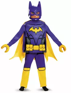 Deluxe maskeraddräkt Batgirl LEGO® Movie barn, Storlek: 7-8 år (124 - 136 cm)