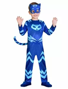 Yoyo Pyjamasques™ maskeraddräkt barn, Storlek: 5-6 år(110-116 cm)
