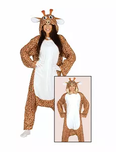 Maskeraddräkt giraffdräkt vuxen, Storlek: Large (42-44)