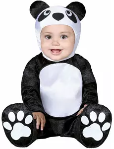 Liten pandabebismaskeraddräkt, Storlek: 18-24 månader (89 - 93 cm)