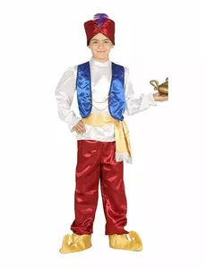 Maskeraddräkt ökenrövare pojke, Storlek: 9 år (125-135 cm)