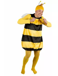 Willy Maya l'Abeille™-maskeraddräkt vuxen, Storlek: Medium