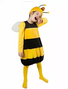 Willy Maya l'Abeille™ maskeraddräkt barn, Storlek: 9-10 år (134-140 cm)