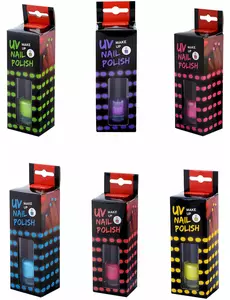 Nagellack med UV-effekt 7 ml, Färg: Grön