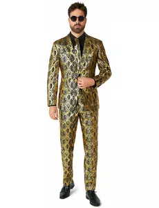 Shiny snake-maskeraddräkt för vuxen Opposuits™, Storlek: Small/Medium (EU 48)