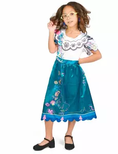 Klassisk Mirabel Encanto™-maskeraddräkt barn, Storlek: 5-6 år (109 - 126 cm)