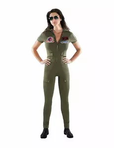 Top Gun™-maskeraddräkt vuxen, Storlek: Small