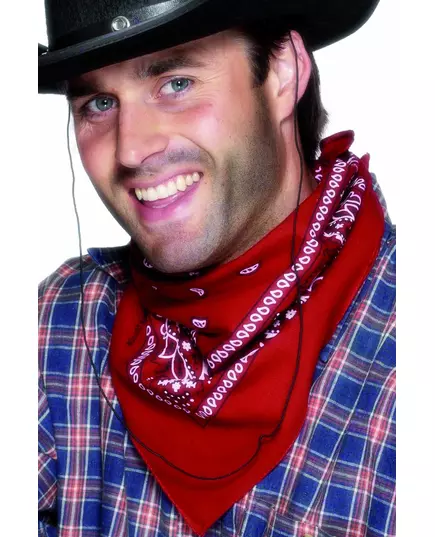 Röd cowboybandana