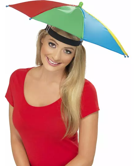 Paraplyhatt i flera färger vuxen
