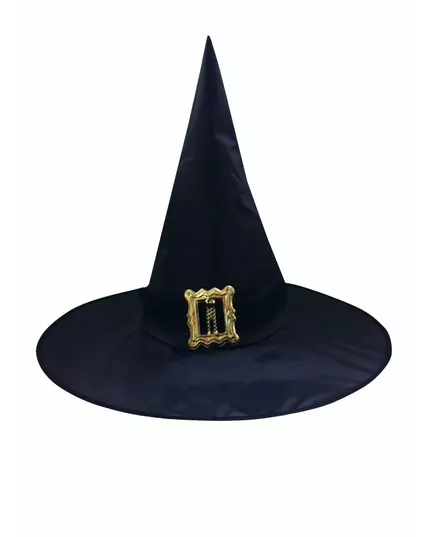 Häxhatt med spänne vuxen Halloween