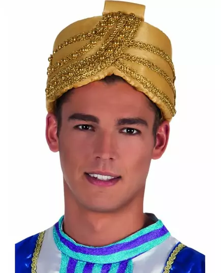 Gyllene sultan­hatt vuxen