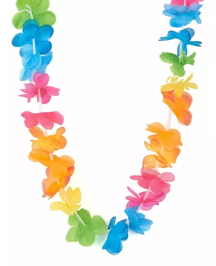Hawaiianskt halsband i starka färger