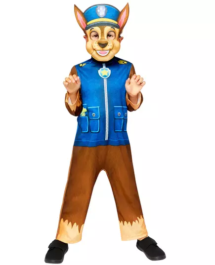 Maskeraddräkt och Chase™-mask barn Pat'Patrouille™, Storlek: 3-4 år (94-104 cm)