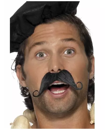 Fransk mustasch för vuxen