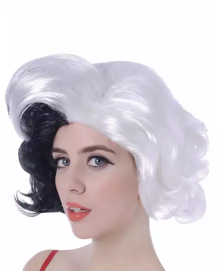Peruk för Cruella-dam