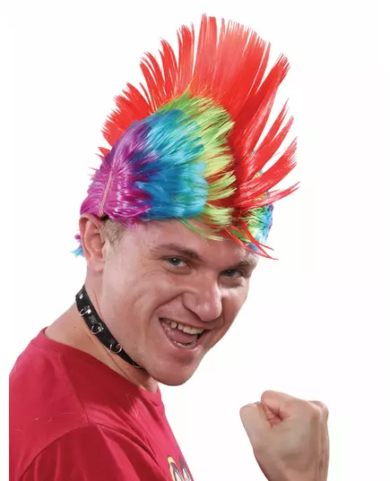 Flerfärgad punkperuk herr