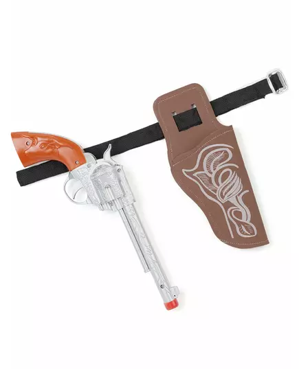 Plastpistol och cowboybälte barn