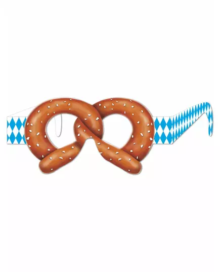 12 humoristiska pretzelglasögon