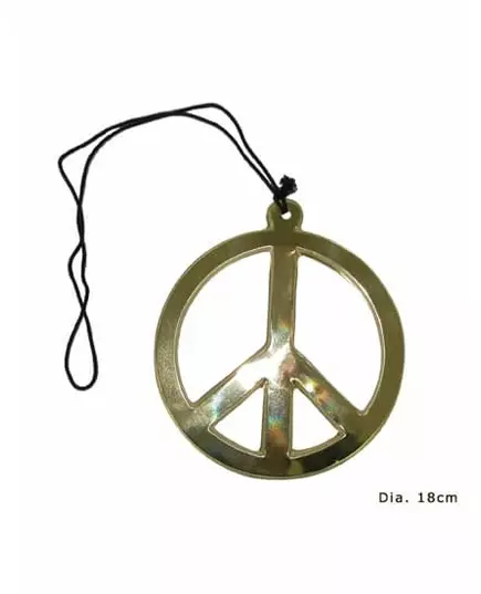 Jättestort hippiehalsband