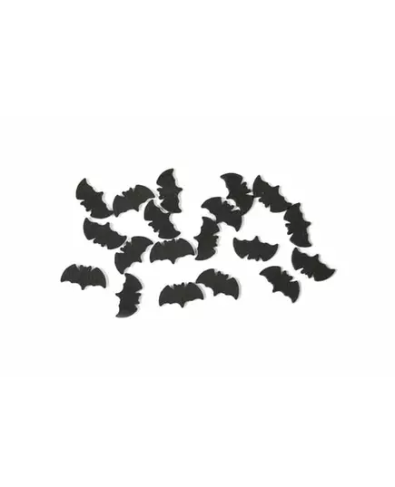 20 bordskonfettin med fladdermöss Halloween