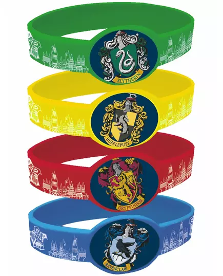 4 Elastiska armband Harry Potter ™