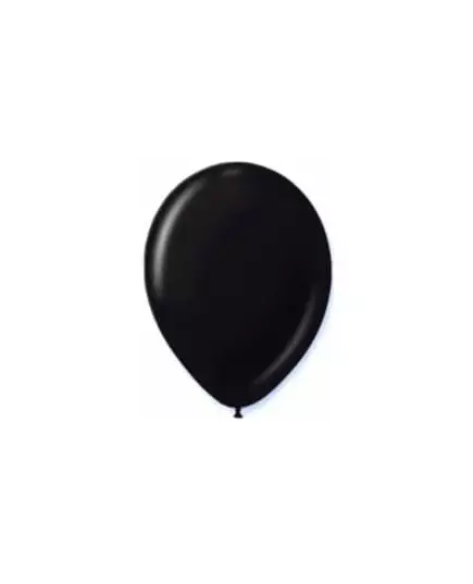 12 svarta ballonger 28 cm