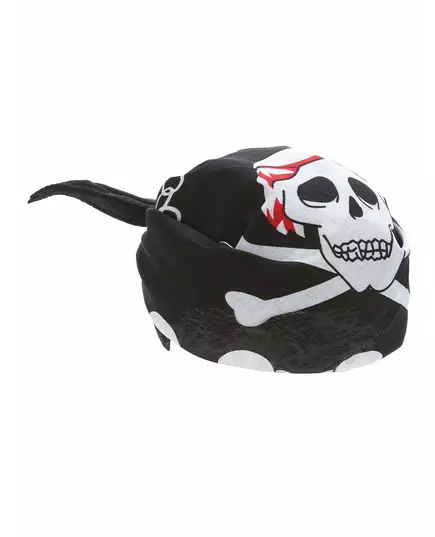 Bandana med dödskallar och kedja vuxen