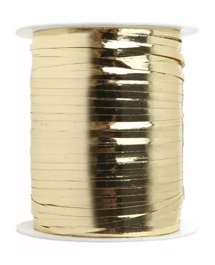 Glänsande guldsnöre 3 mm x 25 m