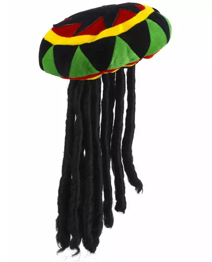 Rastamössa i sammet med dreadlocks för vuxen