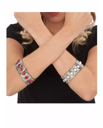 Rött medeltida drottningarmband vuxen